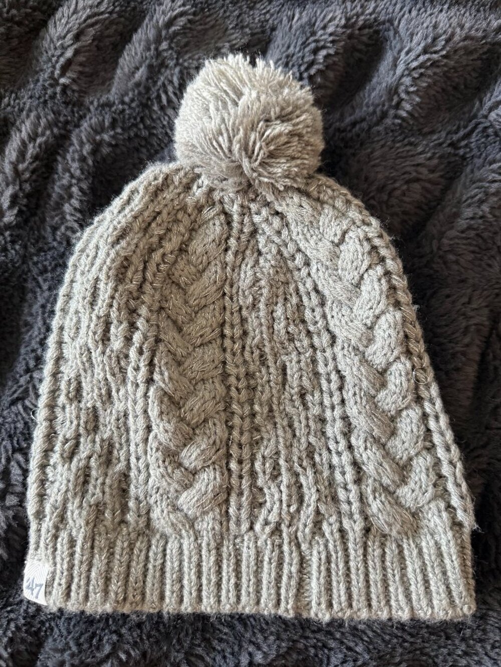 '47 Denver Broncos Winter Pom Pom Hat - Picture 2 of 3